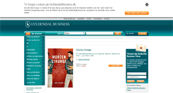 Desktop Screenshot of gyldendalbusiness.dk